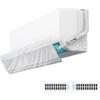 Home Use Air Conditioning Vent Deflector for Wall Mounted Units Adjustable Length and Angle Air Conditioner Windshield
