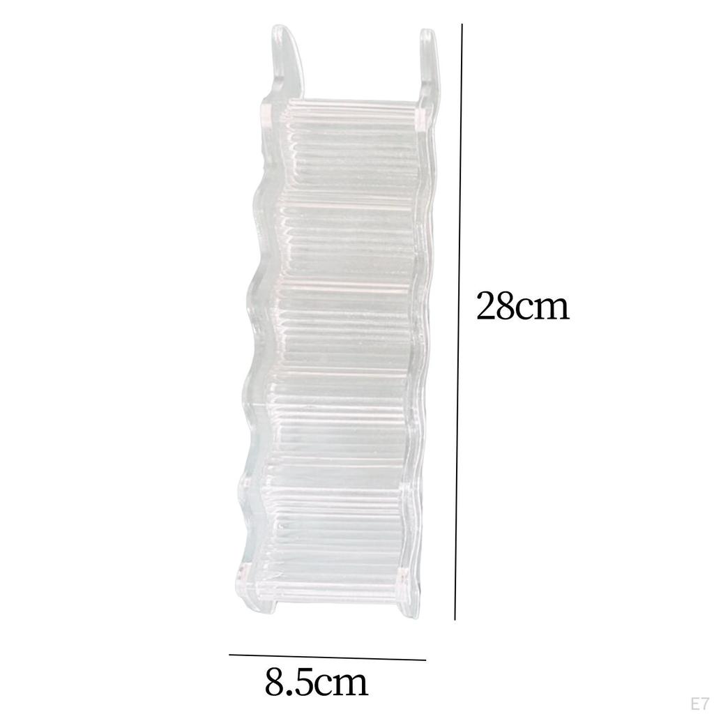 Acrylic Ladder Bridge Hamster Climbing Toy Clear Decor Cage Habitat