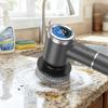 Multiple Accessories Electric Cleaning Brush Easy Operate Handheld Scrubber  Kitchen Cleaning