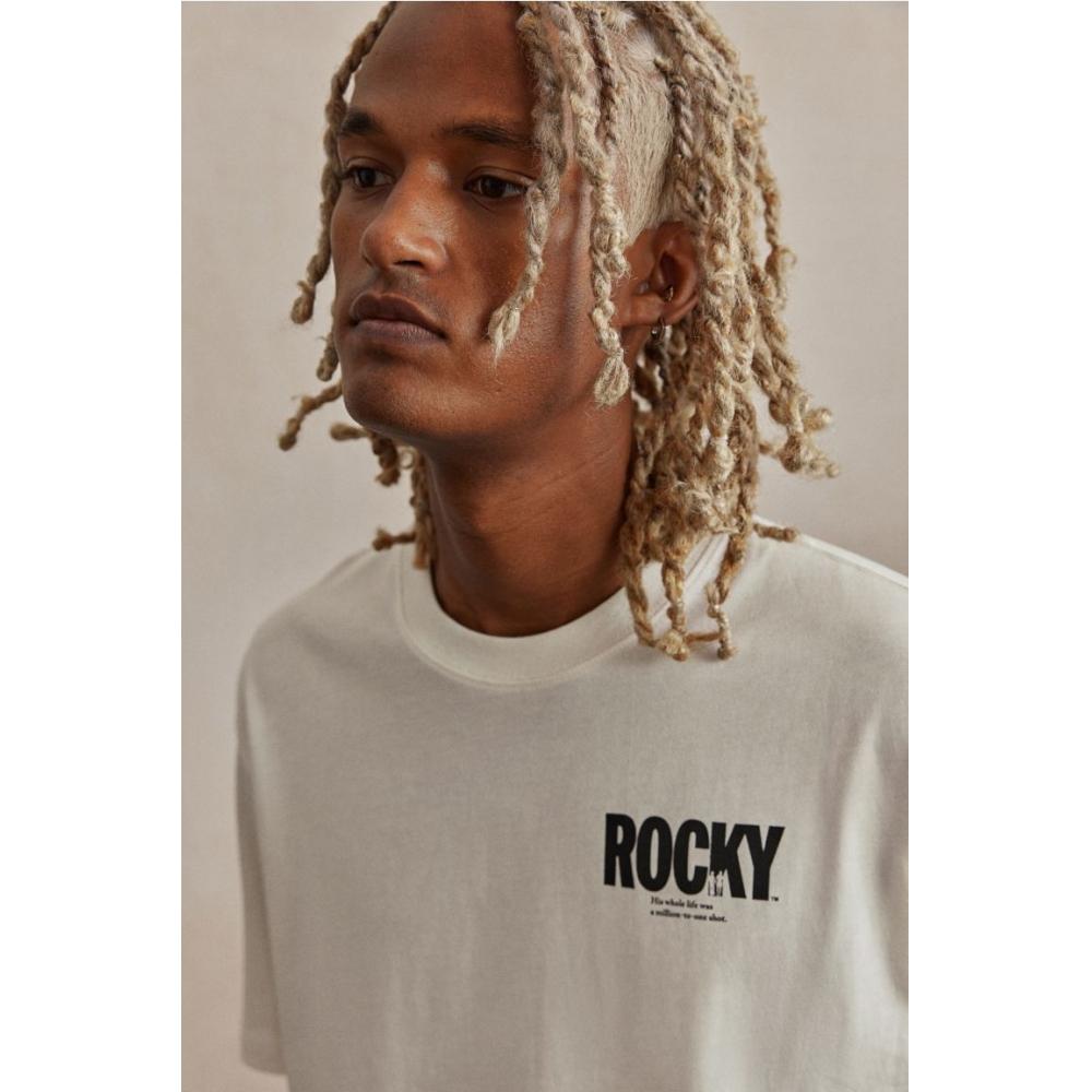 H M Loose FiT T sHirT wHiTe Rocky