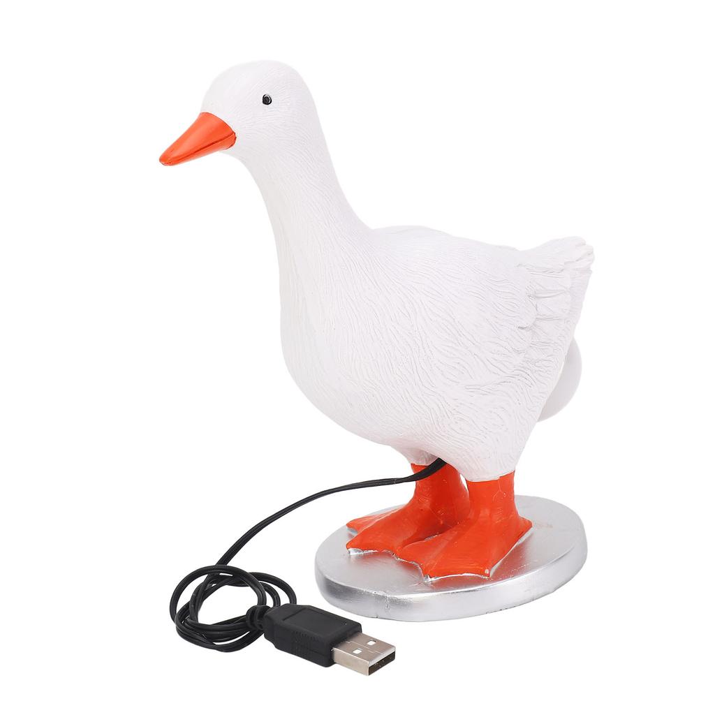 Duck Egg Lamp 3D Duck Table Lamp Lifelike Resin Duck Egg Night Light Funny Duck Lamp with Egg In