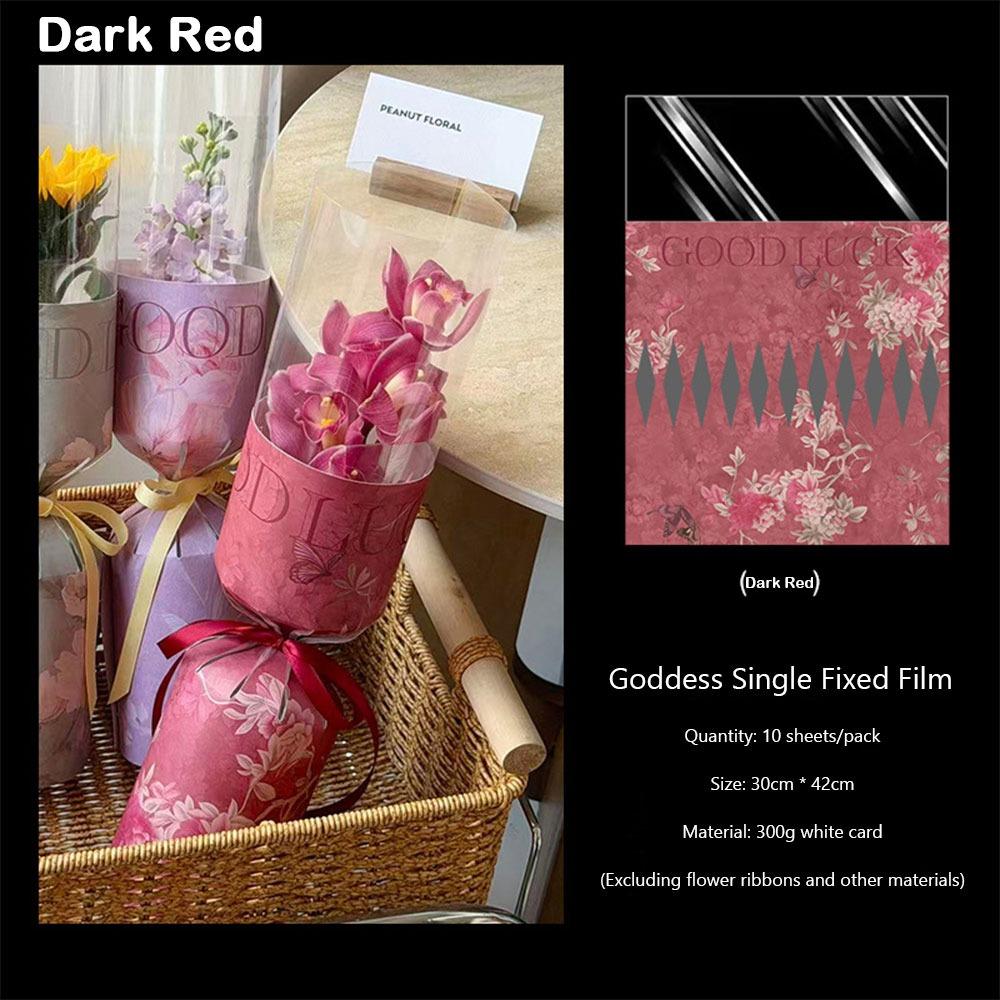 DIY Mother's Day Bouquet Bag Romantic Bouquet Waterproof Flower Wrapping Paper Girl Friend Birthday Literary Packaging Bags