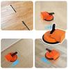 Tapping tool for removing gaps and leveling panels, suction cup + hammer