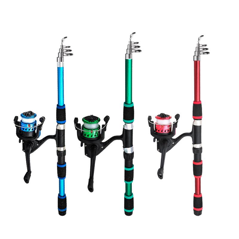 Telescopic Kids Fishing Rod Set - Complete Gear Combination for Sea Fishing