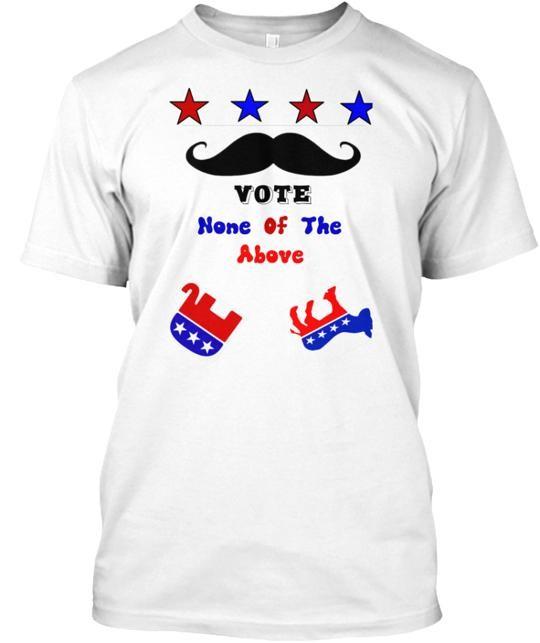 Vote None Of The Above T-Shirt L