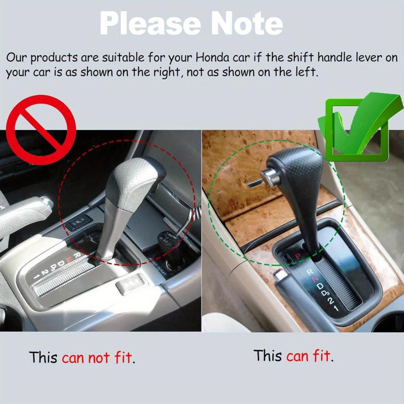 Gear Shifter Knob for Honda for Accord 2003 2004 2005 2006 Automatic Shift Handle Lever Replaces PN 54130-SDA-A84ZB 54130-SDAA51