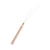 5pcs/set Professional Threader Pulling Needle Wooden Handle Hair Extensions Loop  for Human Hair