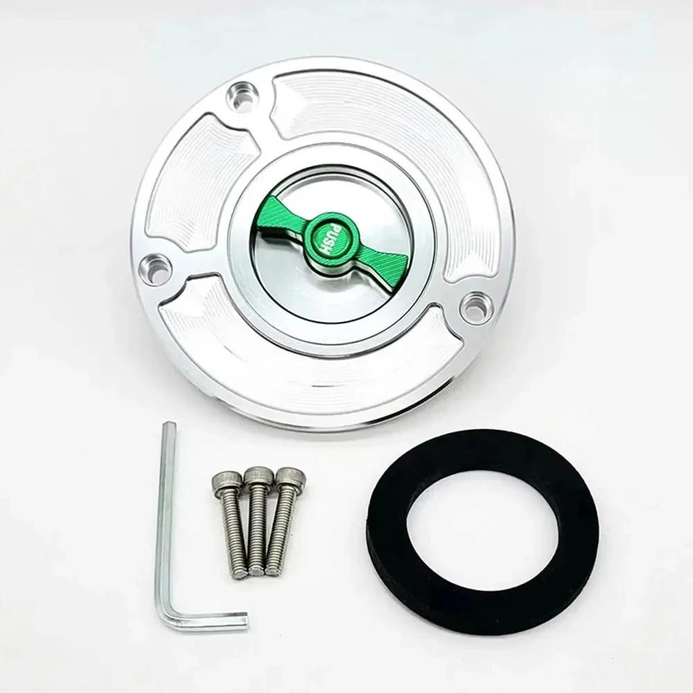 Motocycle CNC Fuel Tank Cap Cover For Kawasaki Z650 2017-2019 Z800 2013-2019 Z1000 2007-2017 Z750 /R 2007-2012