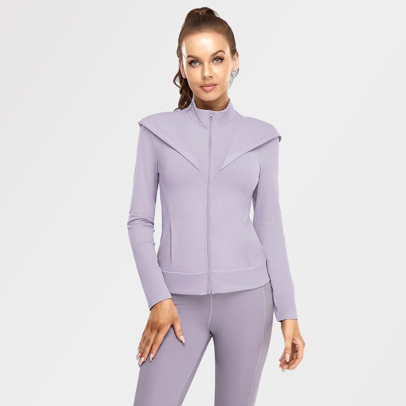 Women's Air Layer Hooded Jacket & Casual Loose Sportswear Set