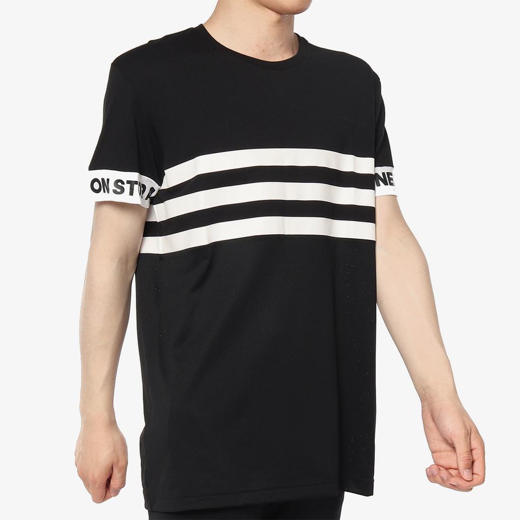 adidas Neo Slogan Short Sleeve T-Shirt Men Tops Black CE1035