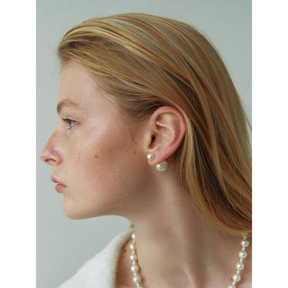 Pearl & Pearl Earrings