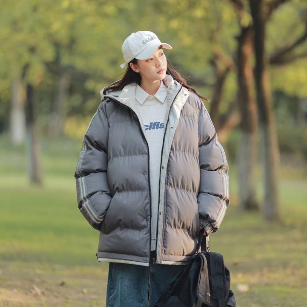 

Новая мужская куртка с капюшоном, одежда Хлеб , повседневная стеганая куртка, короткая теплая стеганая одежда, модная брендовая куртка 5XL