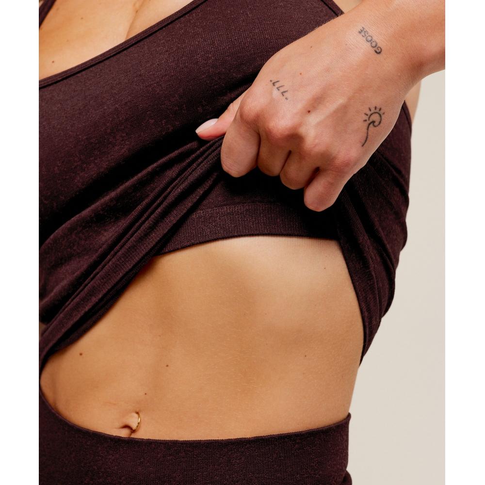 Gymshark Adapt Fleck X Whitney Tank With Shelf Cherry Purple Rich Maroon B5c1e Pcgn