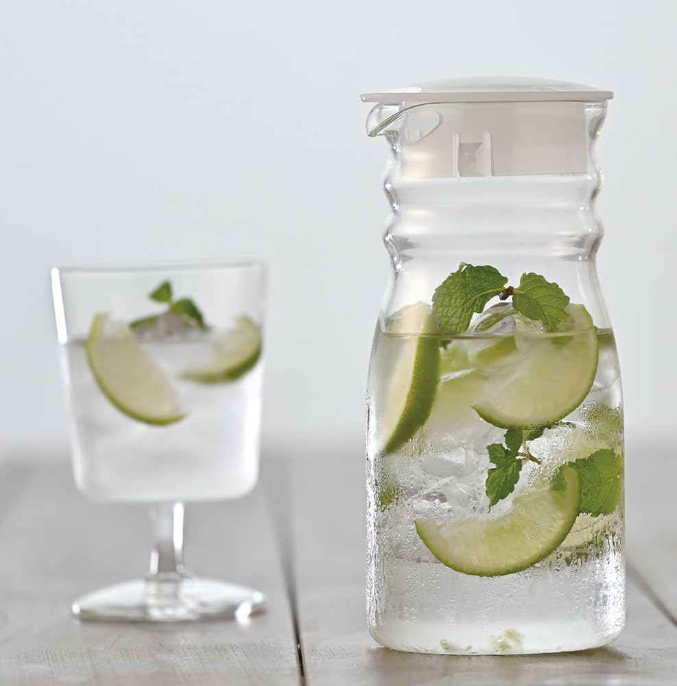 Hario Cold Water Bottle Free Pot 700 Heat Resistant Glass 700ml Made In Japan FP-7-TW