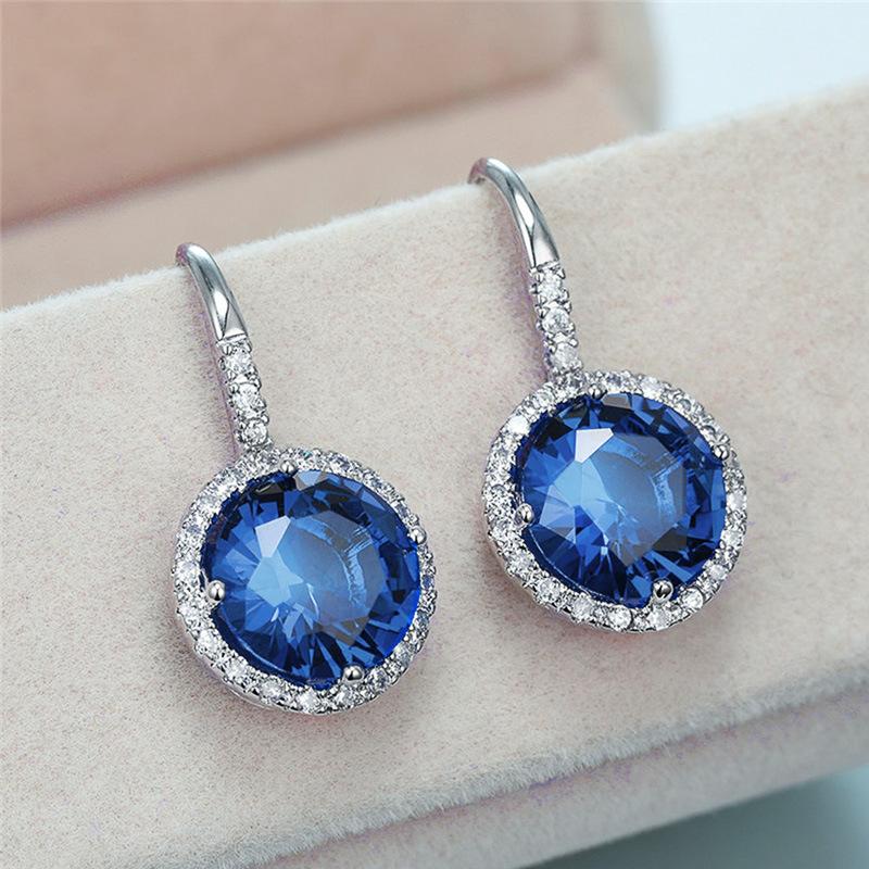 Japanese Exquisite Women'S Earrings With Zircon Versatile Earrings, Earrings
