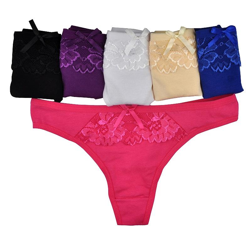 

Сексуальные женские стринги, хлопковые стринги, трусики, нижнее белье, женские трусики с Т-образной спинкой, 6 шт./лот XL