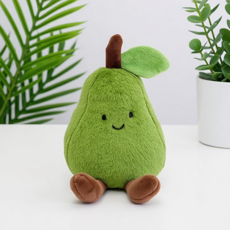 Schattige Ananas Drakenfruit Pluche Speelgoed Mooie Citroen Perzik Pitaya Pompoen Knuffel Zacht Appel Kaki Watermeloen Wortel Pop 15-20cm