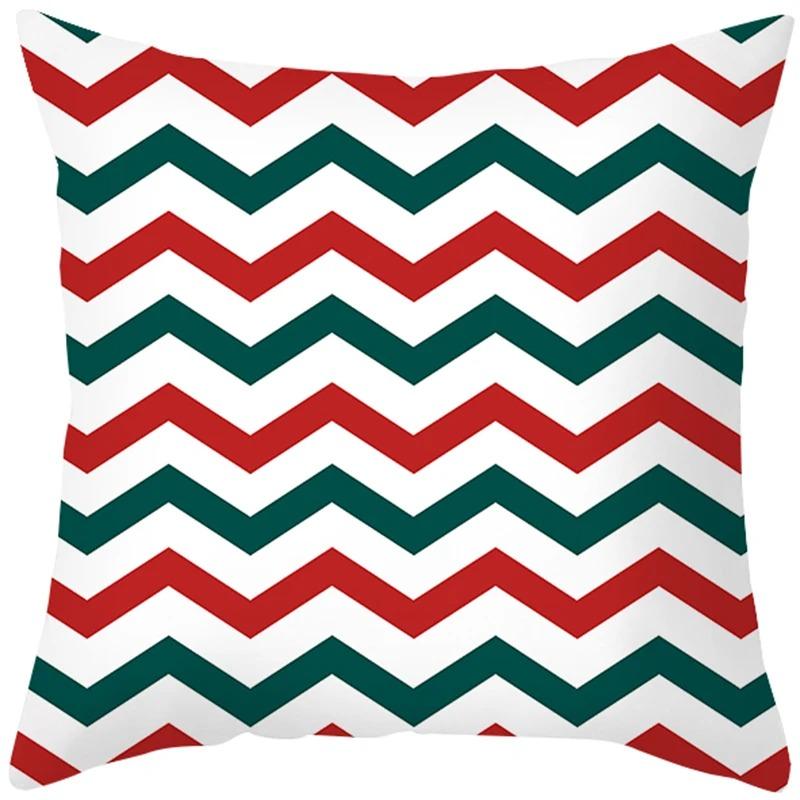Christmas Themed Pillowcases Car Accessories Office Santa Claus Living Room Sofa Home Pillowcases