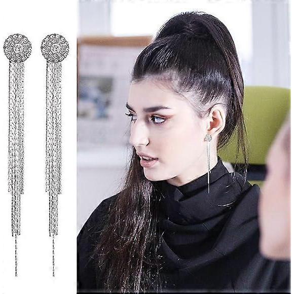 Sterling Silver Plated Sunflower Earrings with Tassles for Women Girls Wives as Holiday Birthday Gifts
