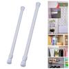 2x Tension Rods, Closet Rods Adjustable Small Spring