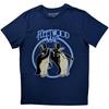 Fleetwood Mac T-Shirt Penguins Official New Navy