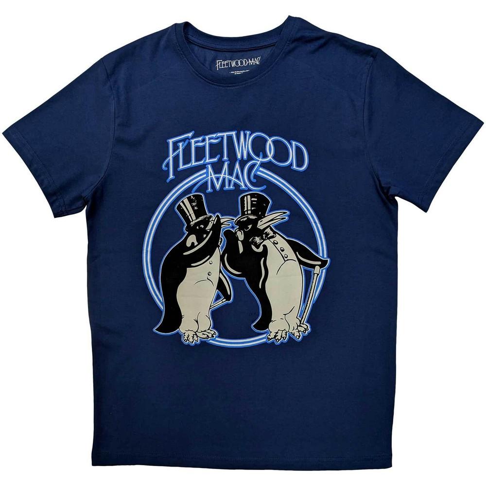

Fleetwood Mac T-Shirt Penguins Official New Navy L