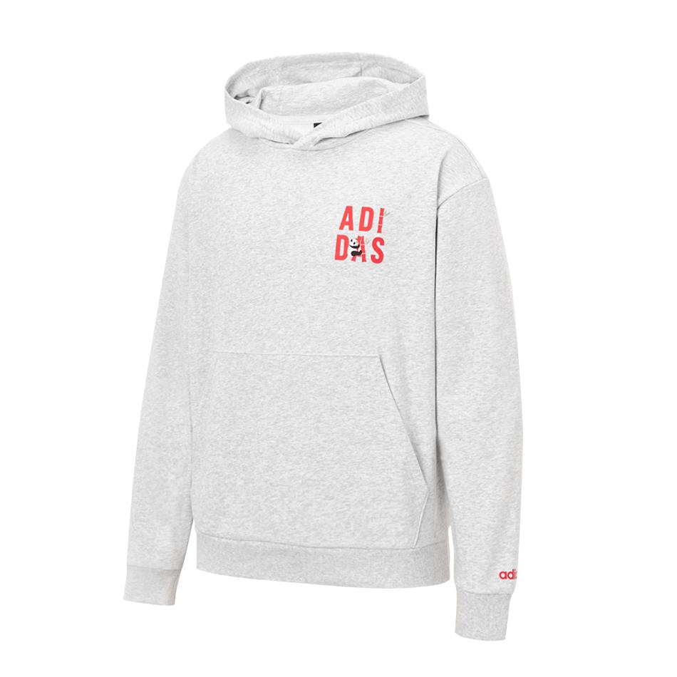 

Adidas Fashionable Versatile Lettered Hooded Long Sleeve Sweatshirt Women tops KA1502