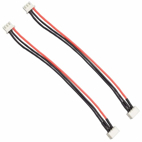 Yiqigou 5 PCS 15cm JST-XH 2S, 3S, 4S, 5S, 6S Balance Plug Male Busbar Extension Wire Cable, JST-XH Connector Adapter Wire, Balance Lead Extension Cabl
