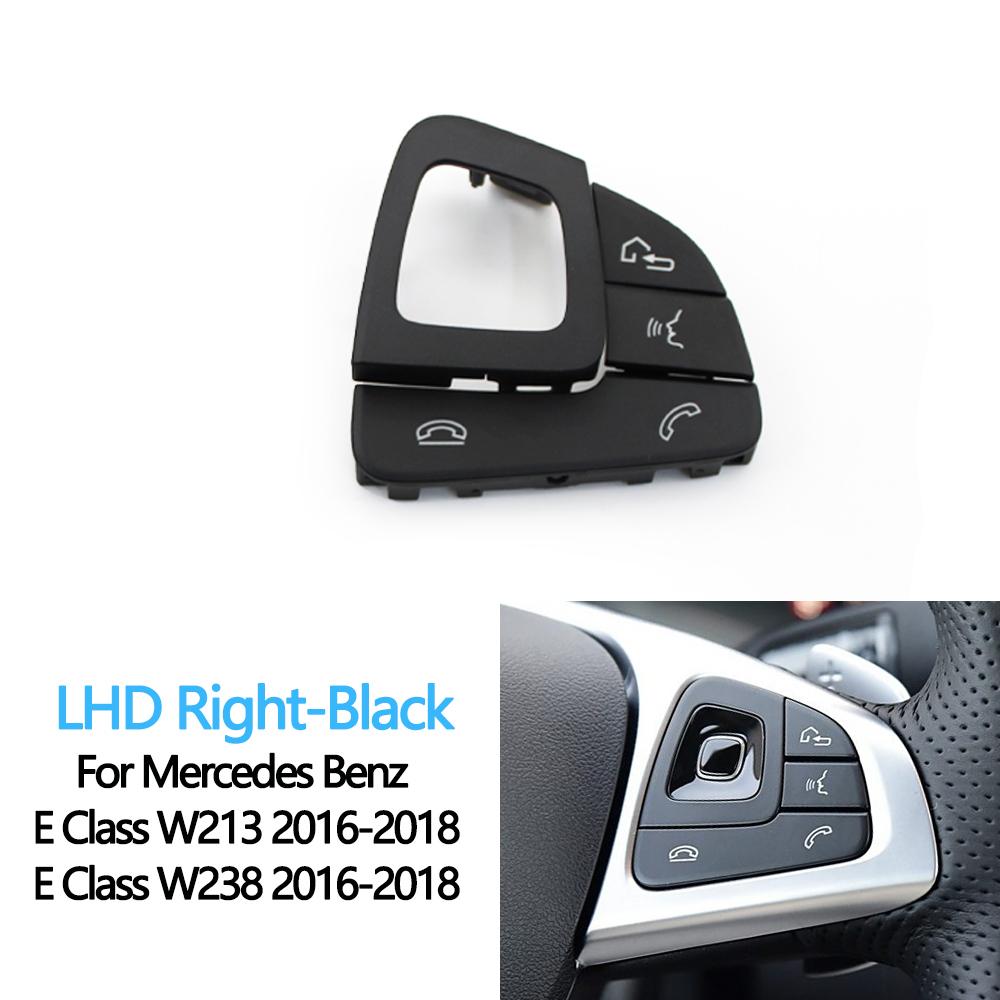 Multifunktions-Lenkrad-Schalter-Knopfabdeckung Links Rechts Lautstärkeregelung für Mercedes Benz E-Klasse W213 Limousine W238 Coupe