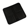 Large Capacity Makeup Brush Bag Portable Waterproof Cosmetic Brush Holder Fifteen Holes Stand Up Brush Protective Organizer