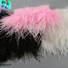 Ostrich Fur Turkey Feather Cloth Belt Diy Feather Handicraft Jewelry Clothing Luggage Decoration Material