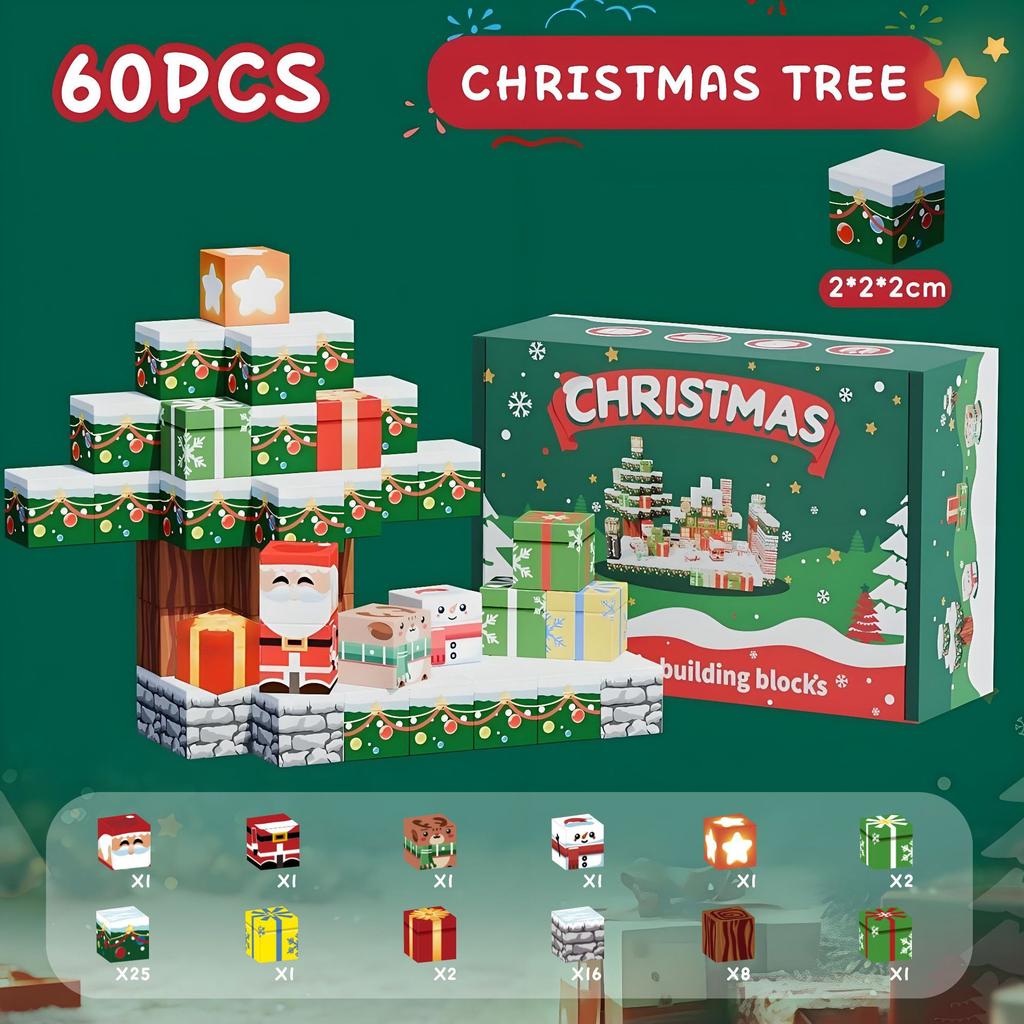 Creative Street View Magnetic Building Block Bricks Architectural Kit Diy Model Kids Tech Toy For Kid Gift