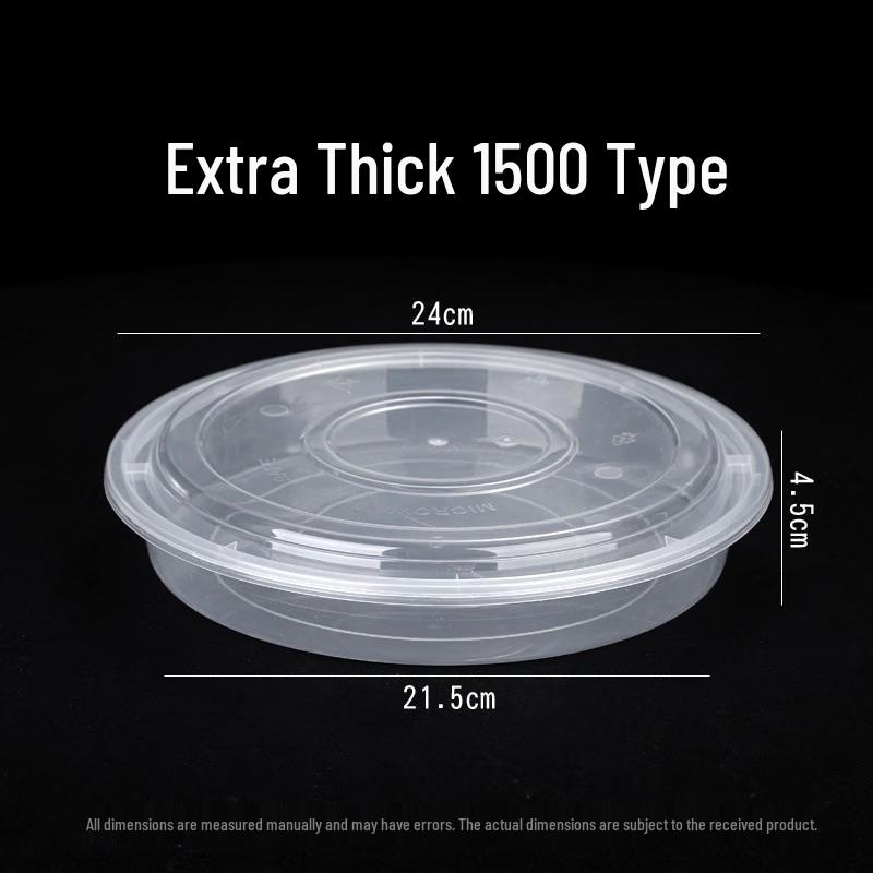 Disposable Thickened Round Takeaway Food Box