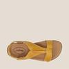 Nuove sandali con plateau taglia grande suola spessa tacco zeppa scarpe da donna fibbia a velcro con sandali a bocca di pesce