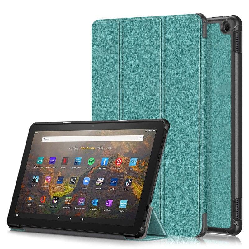 Tablet-Hülle für Fire HD 10 Hülle 2023, 10,1 Zoll, dreifach klappbarer Ständer, magnetische Smart-Folio-Abdeckung für Fire HD 10 2023 Tablet-Hülle