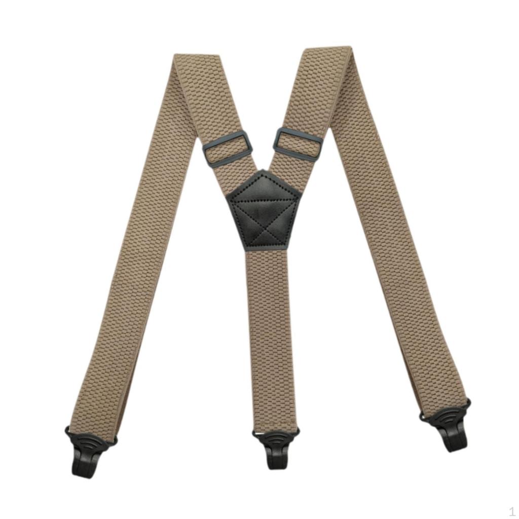 Hidden Suspenders for Belt Loops under Clothes 3 Clips Suspender