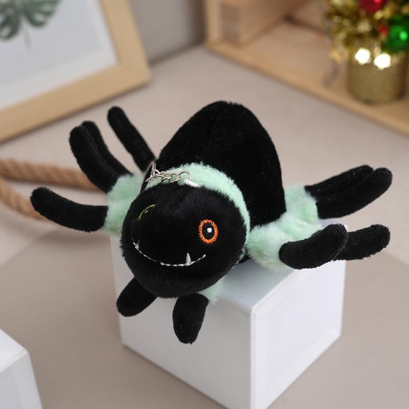 

Плюшевый брелок Паук Очаровательный Мягкая игрушка Очаровательный Милый Мультяшный персонаж 12см зелёный