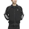 Adidas Jersey Top Byd3s Loose Fit Jacquard Knit Track Top KWX93 Black Men's (JG8578) J/XL