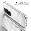 For Honor 200 Lite Clear Phone Case TPU+PC Anti-Slip Drop-Proof Back Cover