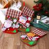 Medium Size Cartoon Santa Claus Sock Pendant Christmas Stocking Pendant Christmas Tree Pendant
