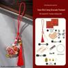 Handmade Song Brocade DIY Pendant Kit: Chinese-Style Keychain, Team Building, Children's Gift