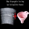 30pcs/pack Disposable Ice-making Bags Ice Cube Tray Mold Ice Mould Ice Tray Summer DIY Drinking Tool Kitchen Gadgets