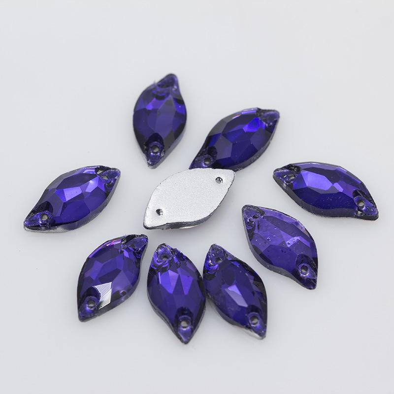 28-Piece Set: 10x20 Flat Bottom Hand-Sewn Crystal Mermaid Dress Drills for DIY Wedding & Evening Dress Decoration