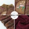 Yuzhaolin Elderly Women's Quilted Thermal Cotton Jacket