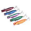 Exquisite Spray Paint Body Pencil Lure Fishing Set 6CM 5G Fishing Lure for Bass Perch Sea Fishing 5PCS/set