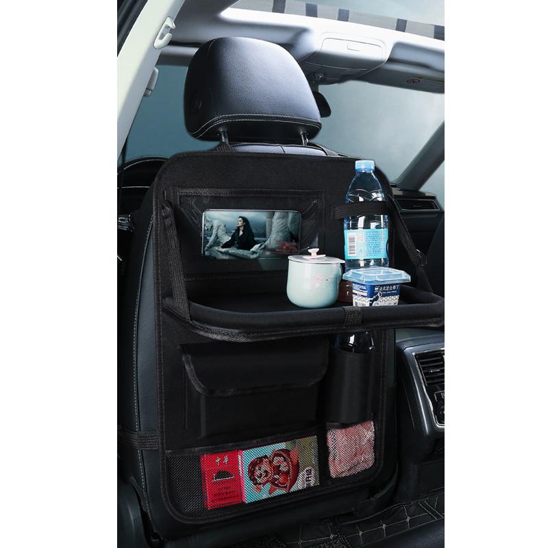 

Universal Car Seat Organizer Multifunctional Multi-Pocket Organizer Tablet Holder Car Interior Accessory Organizer
