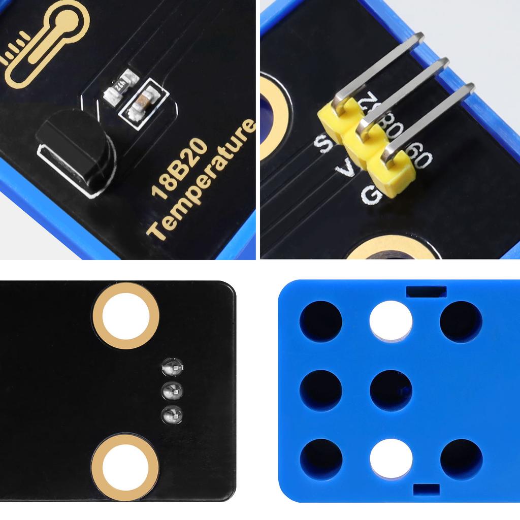 NEW LM35 Temperature Sensor /18B20 Temperature Sensor for Arduino Projects Temperature Detection Compatible With Lego Blocks