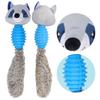 Pet Chew Toys Teeth Cleaning Biting Interactive Training Stuffed Plush Animal Doll for Dog