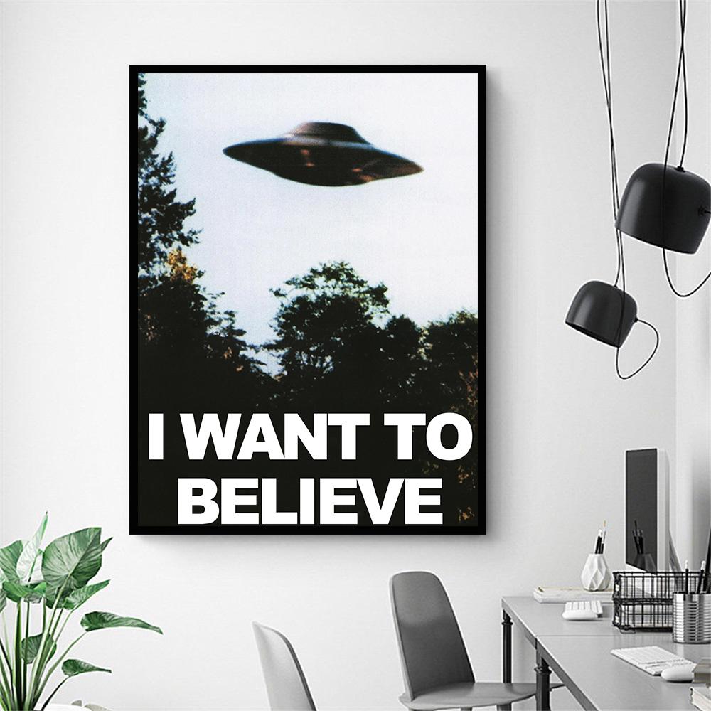 

Ретро научно-фантастический фотонаучный постер середины века, современное настенное искусство для спальни, домашний декор, принты на холсте 21cm×30cm NoFrame