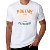 Poutine Connoisseurs Society President Tshirt Festive Simple Tshirt